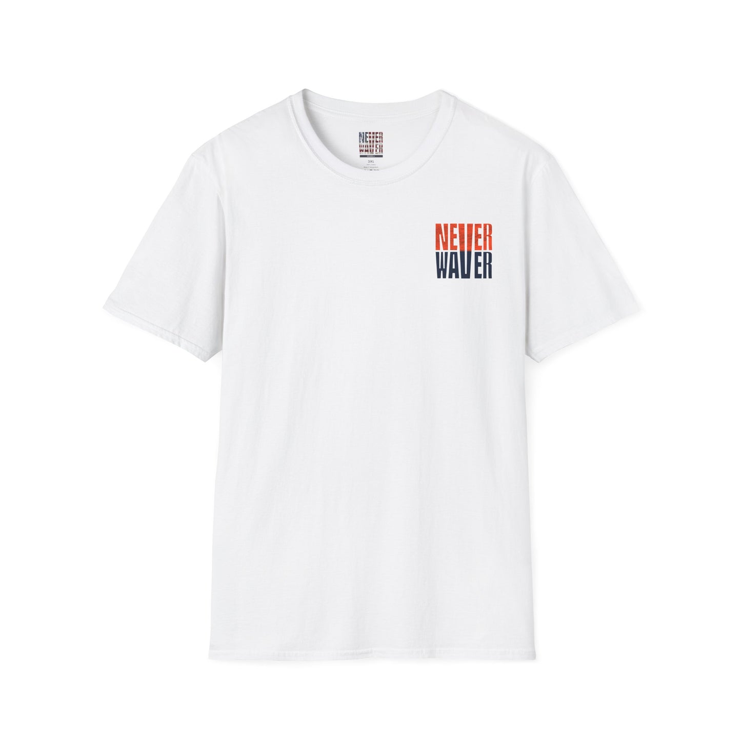 Denver Fans Never Waver Unisex Softstyle T-Shirt - Never Waver