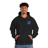 Never Waver Back The Blue Hoodie - Unisex Heavy Blend Sweatshirt - Never Waver