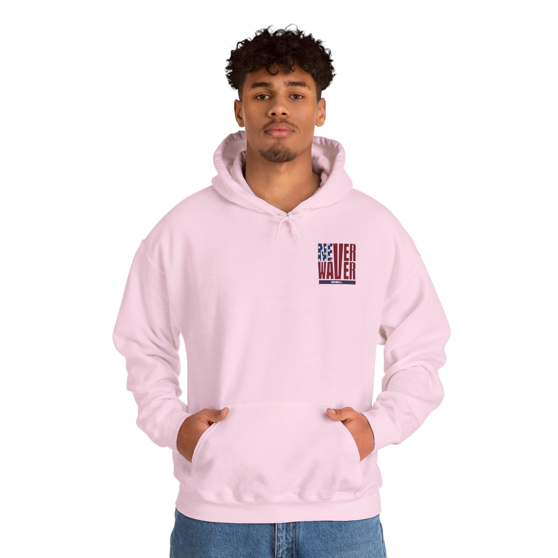 Patriotic Unisex Hooded Sweatshirt - 'Better Water USA' Design - Never Waver
