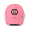 Distressed Cap - Never Waver Remember Who The  F@{k You Are -Statement Hat for Everyday Style