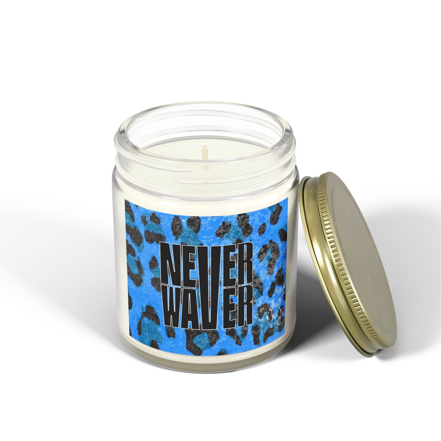 Never Waver Wild Vibes Scented Candles, Coconut Apricot Wax, Eco-Friendly Aromatherapy, Unique Home Decor, Gift for Her, Relaxation Gift - Never Waver
