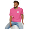 Never Waver” Jesus a bold, eye-catching design that reflects a steadfast faith and confidence in Christ.  Unisex Soft style T-Shirt