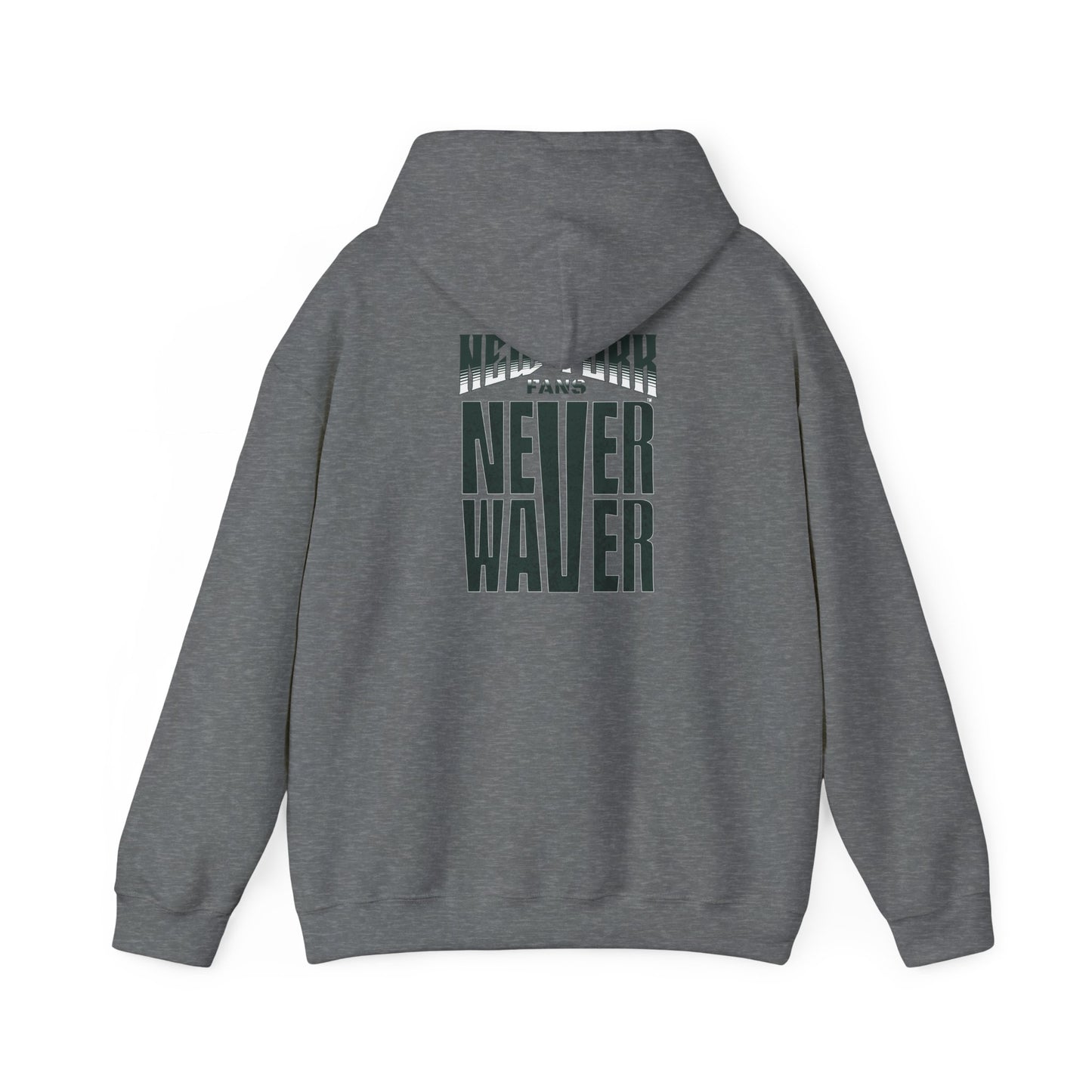 New York Fans Never Waver Unisex Heavy Blend™ Hooded Sweatshirt - Comfort and Style for Everyday Wear - Never Waver