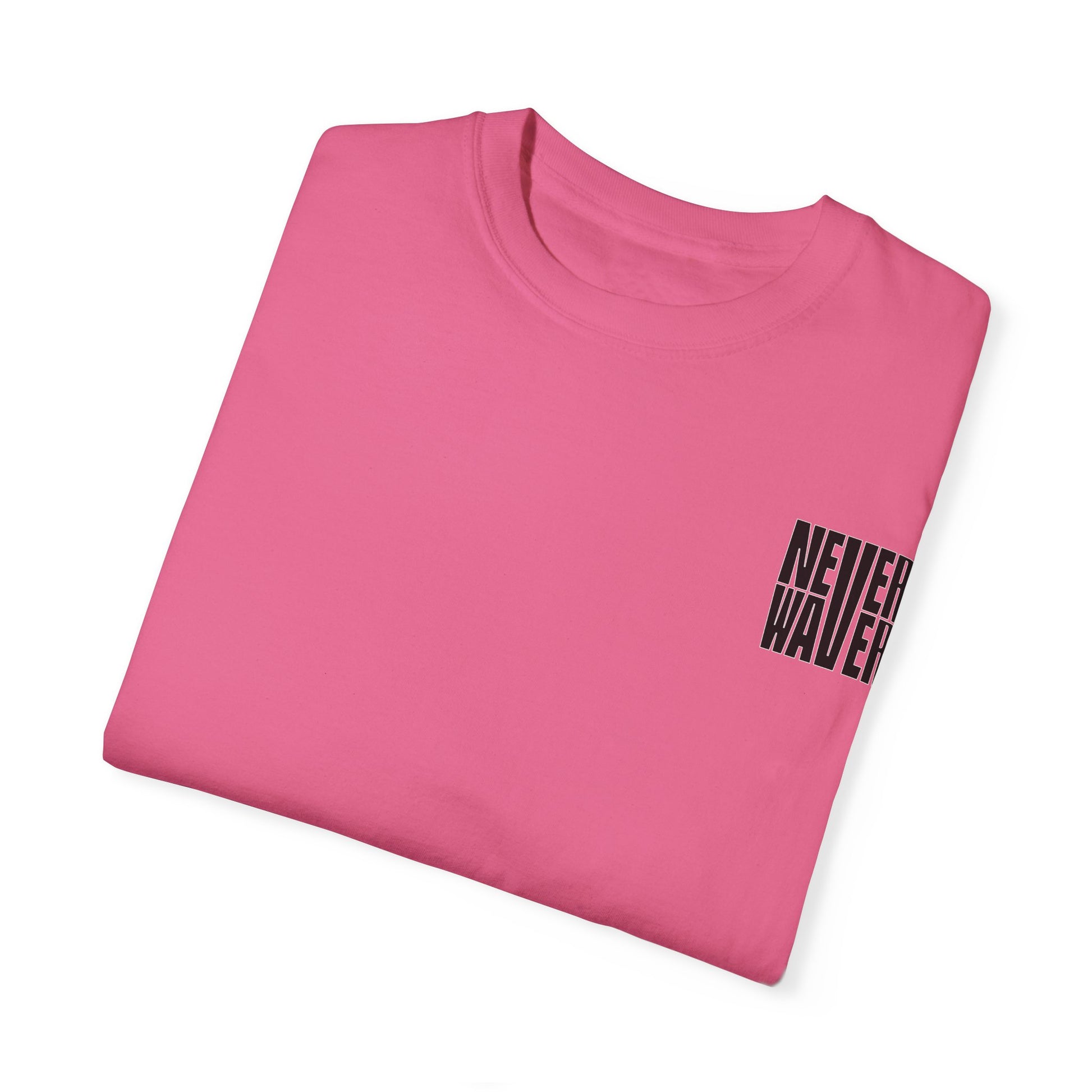 Unisex Garment-Dyed T-Shirt - 'Never Waver Mamacita Needs a Margarita' Design - Never Waver