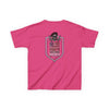 Patriotic Kids Heavy Cotton Tee - 'America Never Waver' USA Graphic Tee - Never Waver