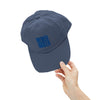 Unisex Distressed Cap - ‘NEVER WAVER’ Motivational Hat for Everyday Inspiration