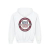 Youth Golf Hoodie - "Never Waver Golf" Sweatshirt for Young Golfers - Never Waver