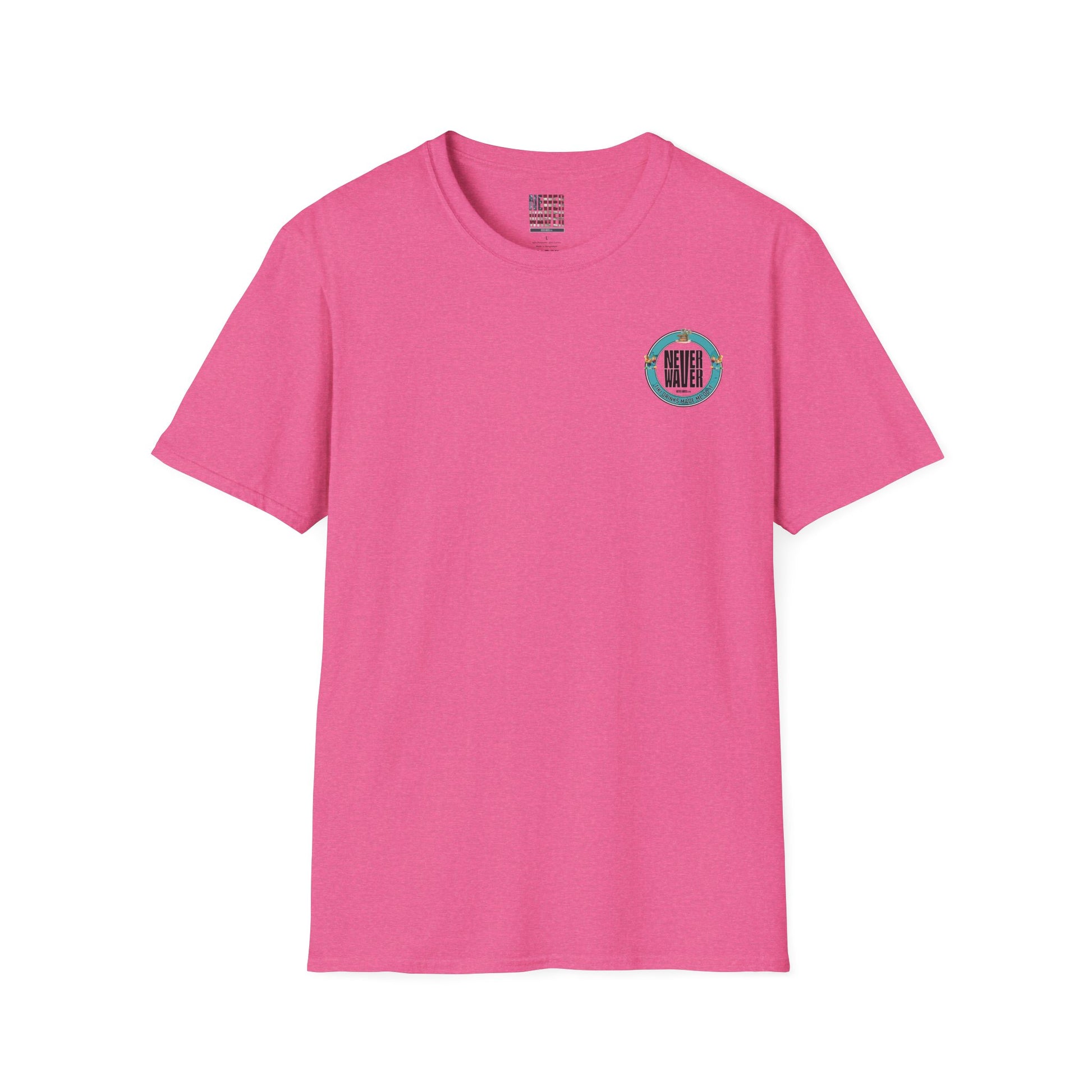 Never Waver Tiki Drinks Made Me Do It? Unisex Soft style T-Shirt - Never Waver