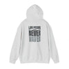 Unisex Heavy Blend™ Hooded Sweatshirt - Las Vegas Fans Never Waver Design, Perfect for Sports Fans - Never Waver