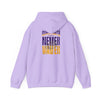 Minnesota Fans Never Waver w Leopard Football Unisex Heavy Blend™ Hooded Sweatshirt - Never Waver Design - Never Waver
