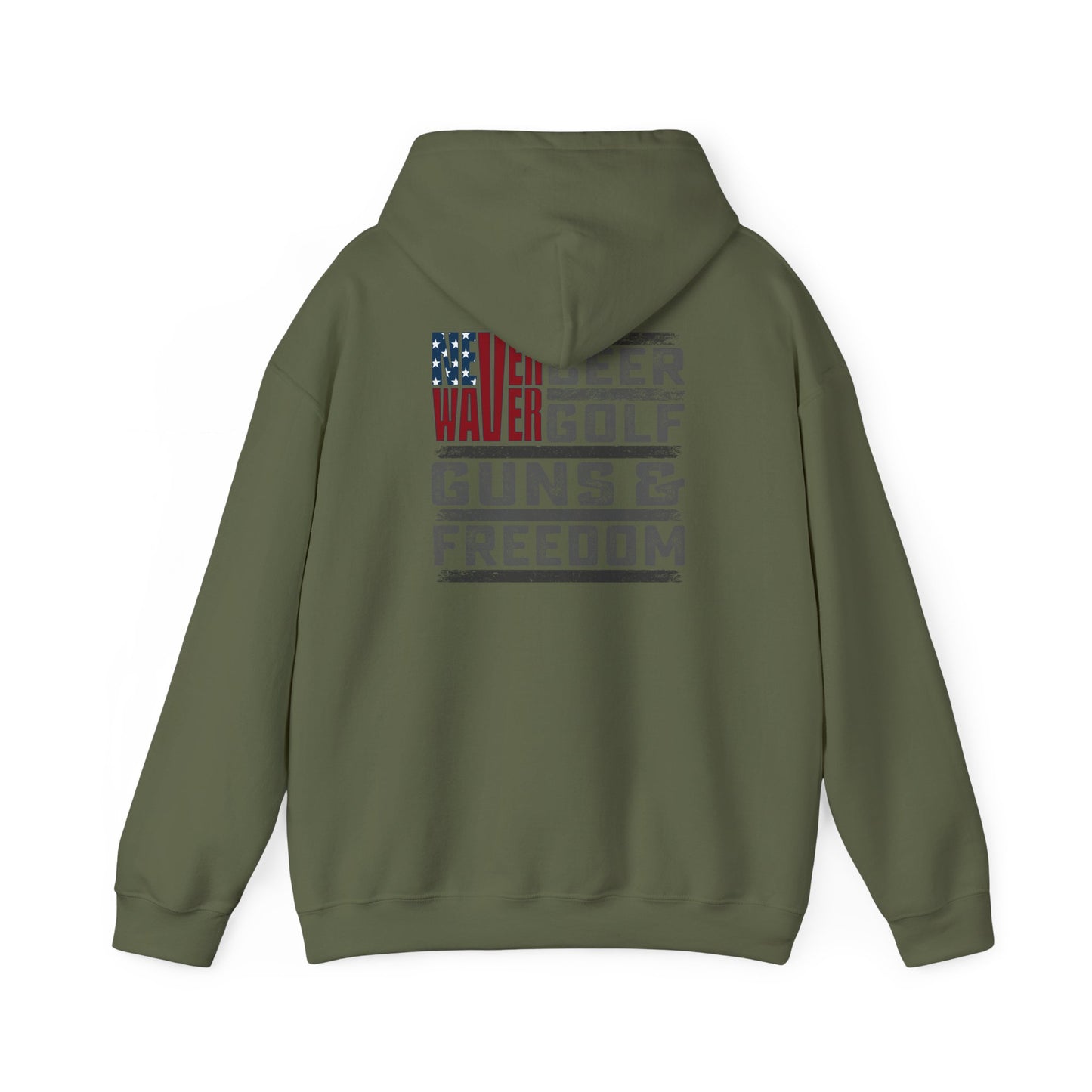 Never Waver Golf Hoodie - Unisex Heavy Blend™ Sweatshirt - Never Waver