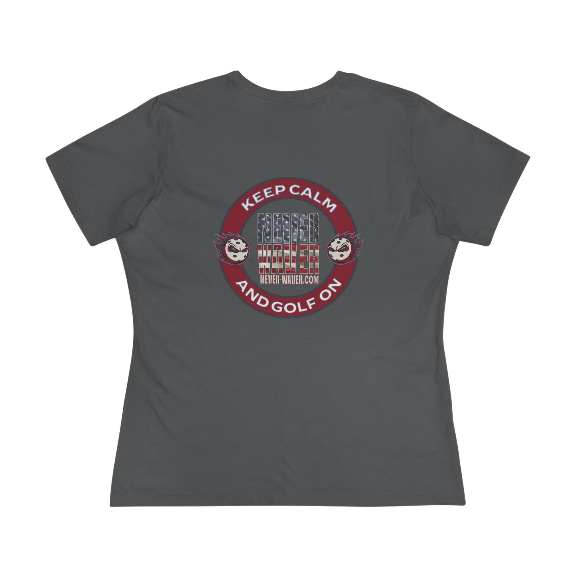 Never Waver Golf Women's Cotton Tee - Never Waver