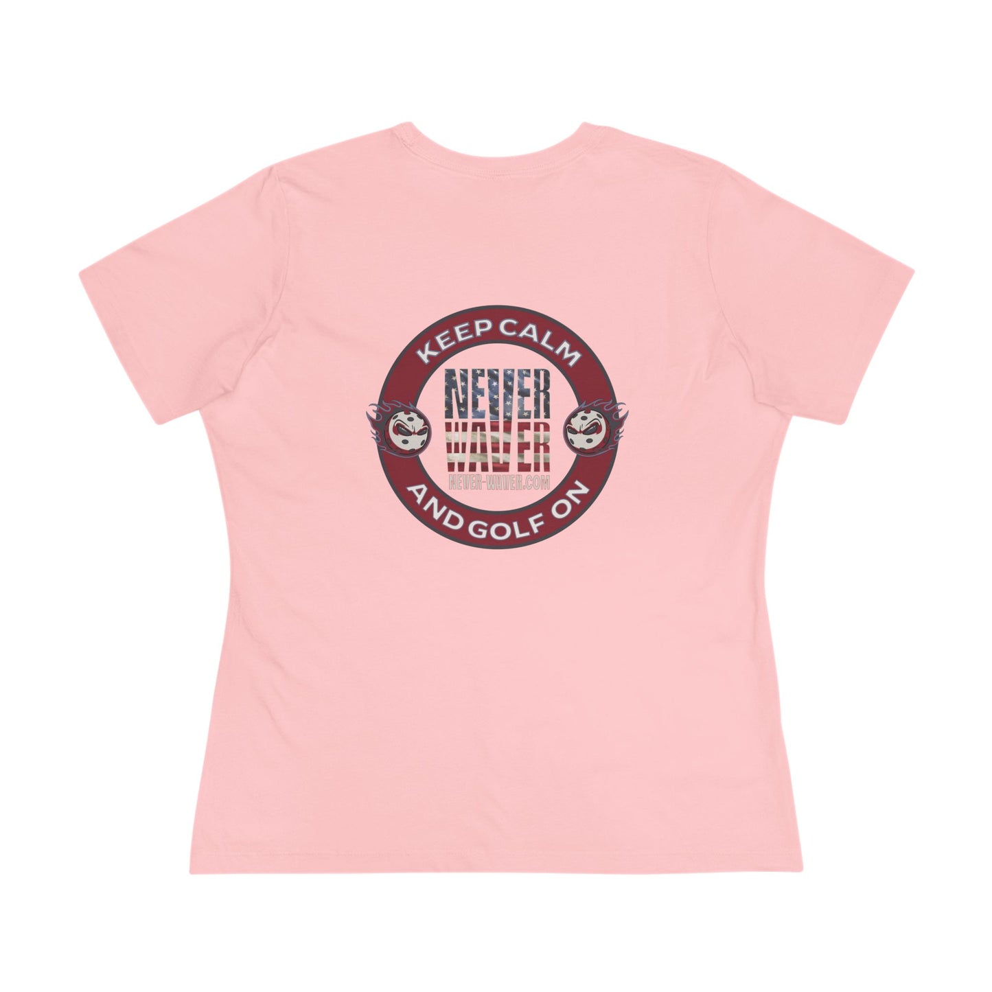 Never Waver Golf Women's Cotton Tee - Never Waver