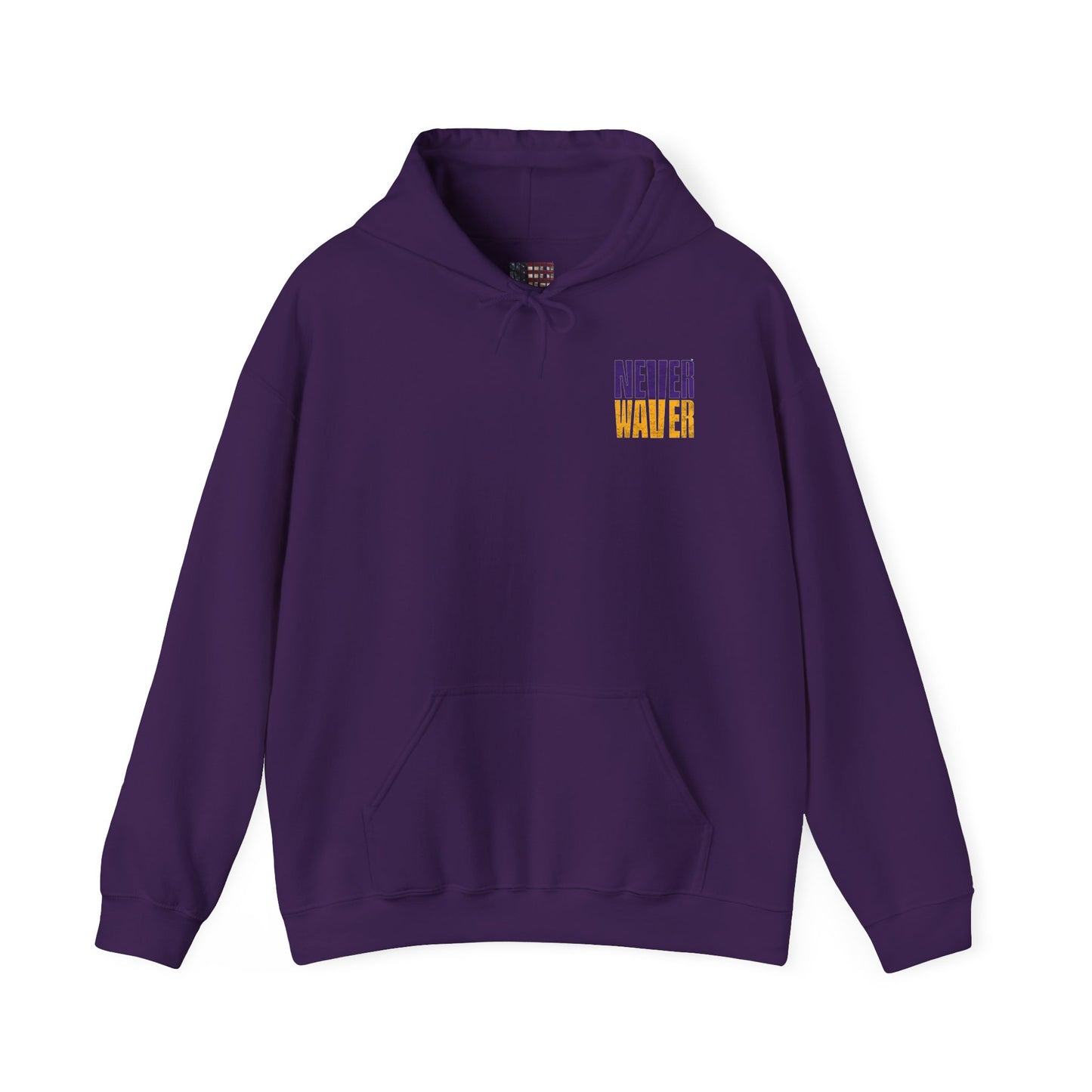 Unisex Heavy Blend™ Hoodie - "Minnesota Fans Never Waver" Design for Comfort and Motivation - Never Waver