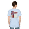 Never Waver Husband Daddy Protector Hero Unisex Softstyle T-Shirt - Never Waver
