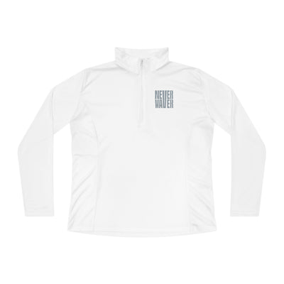 Ladies Quarter-Zip Pullover - Never Waver Activewear - Never Waver