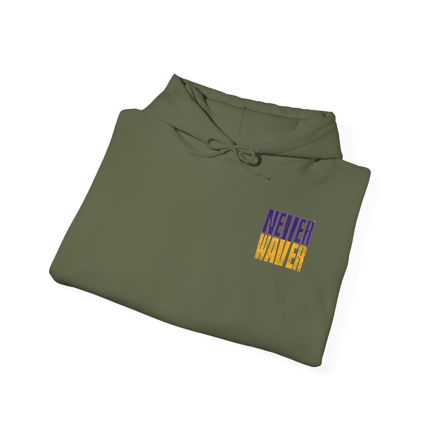 Unisex Heavy Blend™ Hoodie - "Minnesota Fans Never Waver" Design for Comfort and Motivation - Never Waver