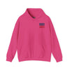 Unisex Heavy Blend™ Hooded Sweatshirt - New England Fans Never Waver w Leopard football - Never Waver