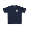 Kids Golf Tee -Never Waver” Jesus a bold, eye-catching design that reflects a steadfast faith and confidence in Christ. - Never Waver