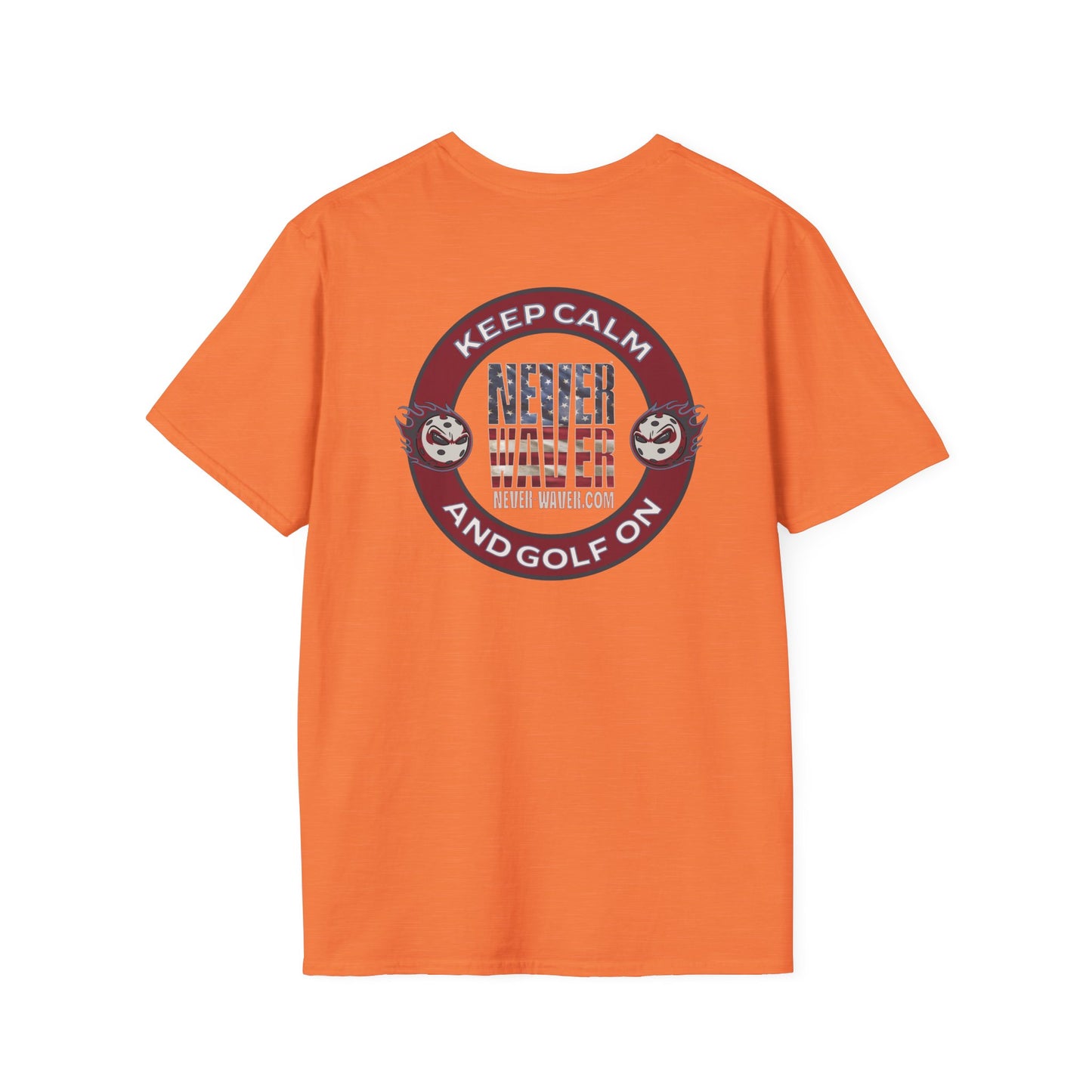 Never Waver Golf Unisex Soft style T-Shirt - Never Waver