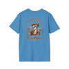 Never Waver Just A Mom Trying Not to Raise A&&holes Unisex Softstyle T-Shirt - Never Waver