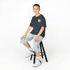 Kids Golf Tee -Never Waver” Jesus a bold, eye-catching design that reflects a steadfast faith and confidence in Christ. - Never Waver
