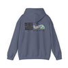 Unisex Heavy Blend™ Hooded Sweatshirt - "Never Waver I'll Bring The Getaway Car" Inspirational Hoodie - Never Waver