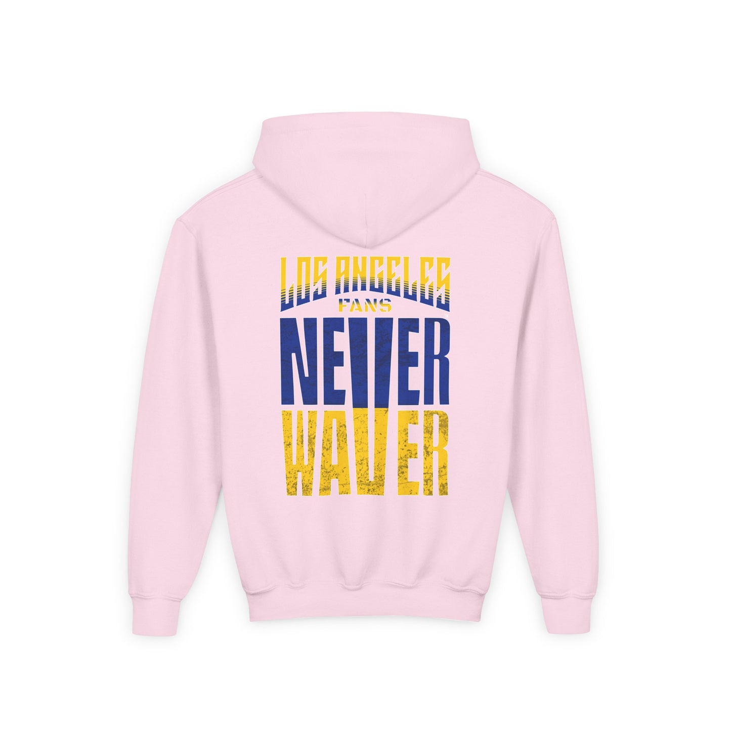 Los Angeles  Fans Never Waver Youth Heavy Blend Hooded Sweatshirt