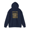 New Orleans Fans Never Waver W Leopard Football Hoodie - Unisex Heavy Blend™ Sweatshirt for Fans - Never Waver