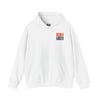 Unisex Heavy Blend™ Hooded Sweatshirt - Denver Fans Never Waver W Leopard Football Motivation - Never Waver