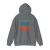 Unisex Heavy Blend™ Hooded Sweatshirt - "Miami Fans Never Waver" Inspirational Hoodie - Never Waver