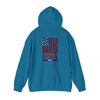 Patriotic Unisex Hooded Sweatshirt - 'Better Water USA' Design - Never Waver