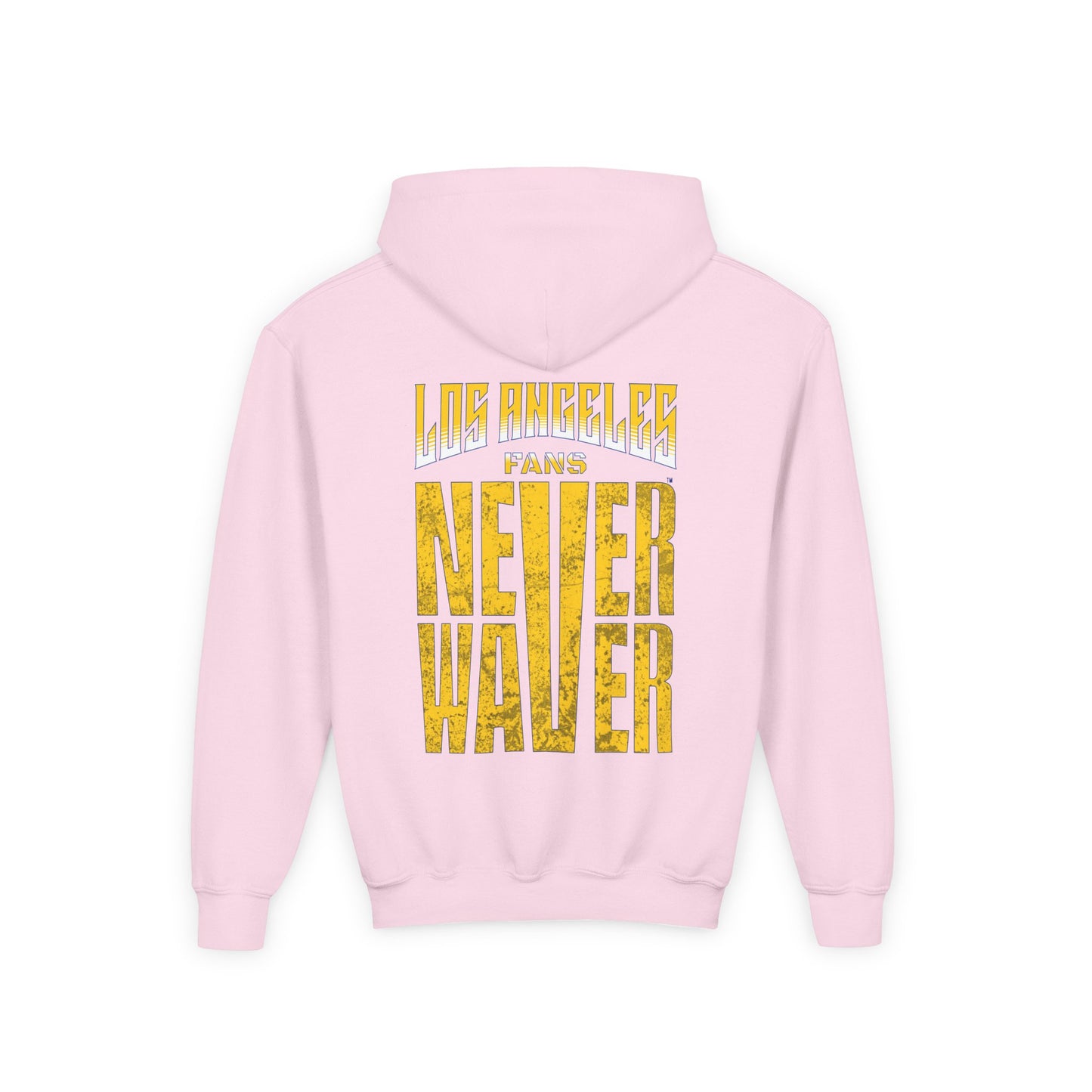 Los Angeles  Fans Never Waver Youth Heavy Blend Hooded Sweatshirt