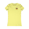 Washington Fans Never Waver W-Leopard Football Women's Favorite Tee - Never Waver