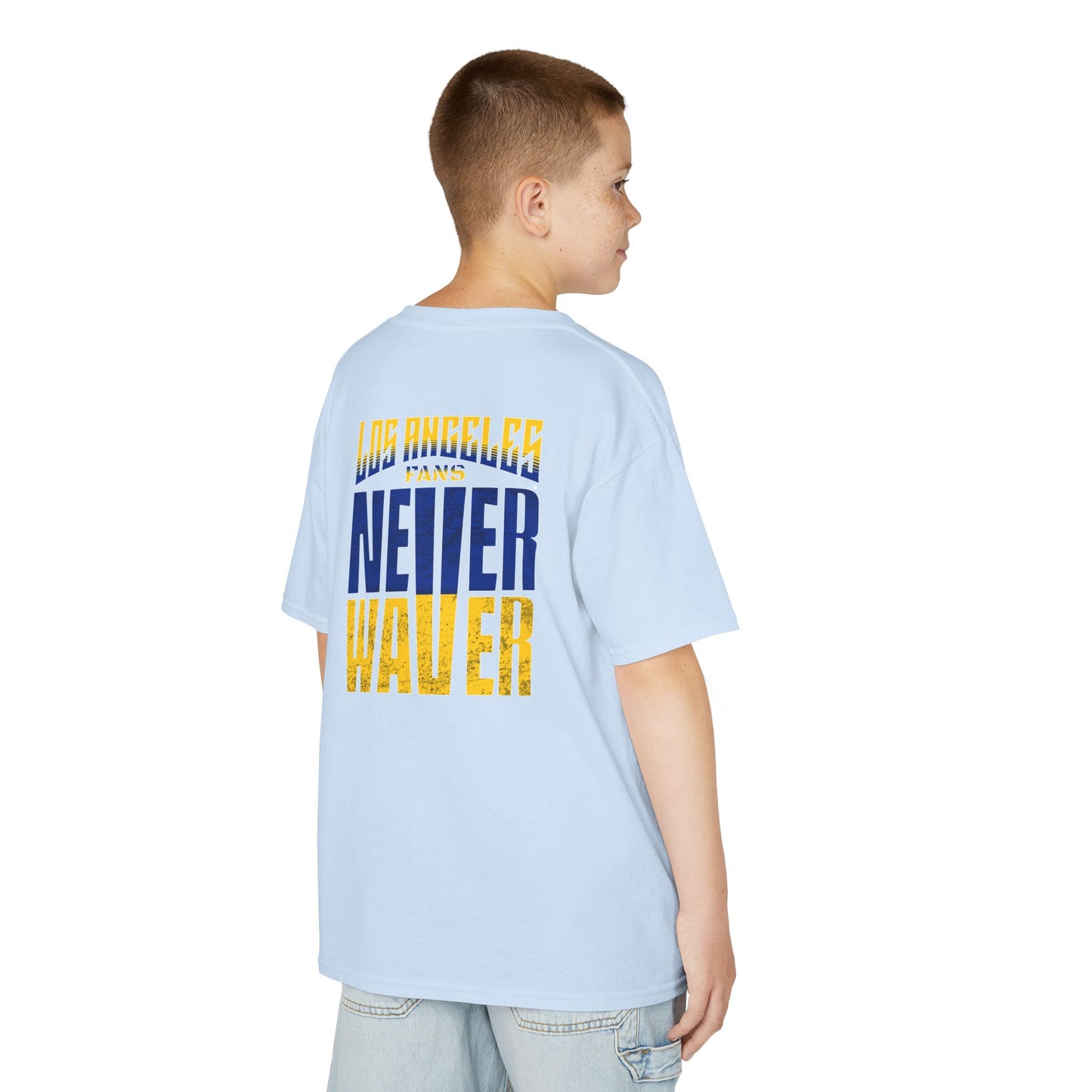 Los Angeles  Fans Never Waver Kids Heavy Cotton™ Tee - Never Waver