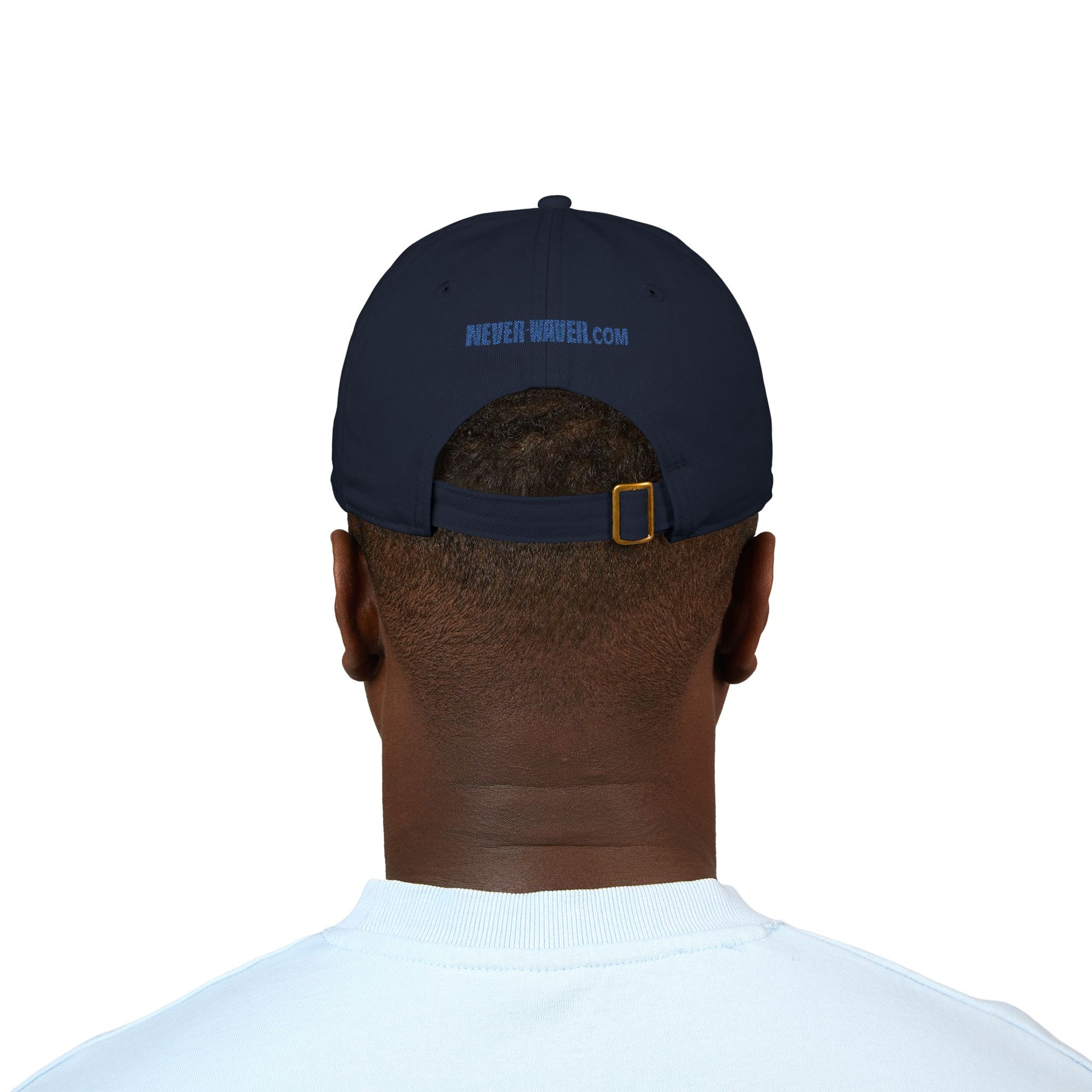 Organic Baseball Cap - Never Waver Embroidery - Never Waver