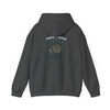 New York Fans Never Waver W Leopard Football Unisex Heavy Blend™ Hooded Sweatshirt - Never Waver
