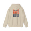 Unisex Heavy Blend™ Hooded Sweatshirt - Denver Fans Never Waver W Leopard Football Motivation - Never Waver