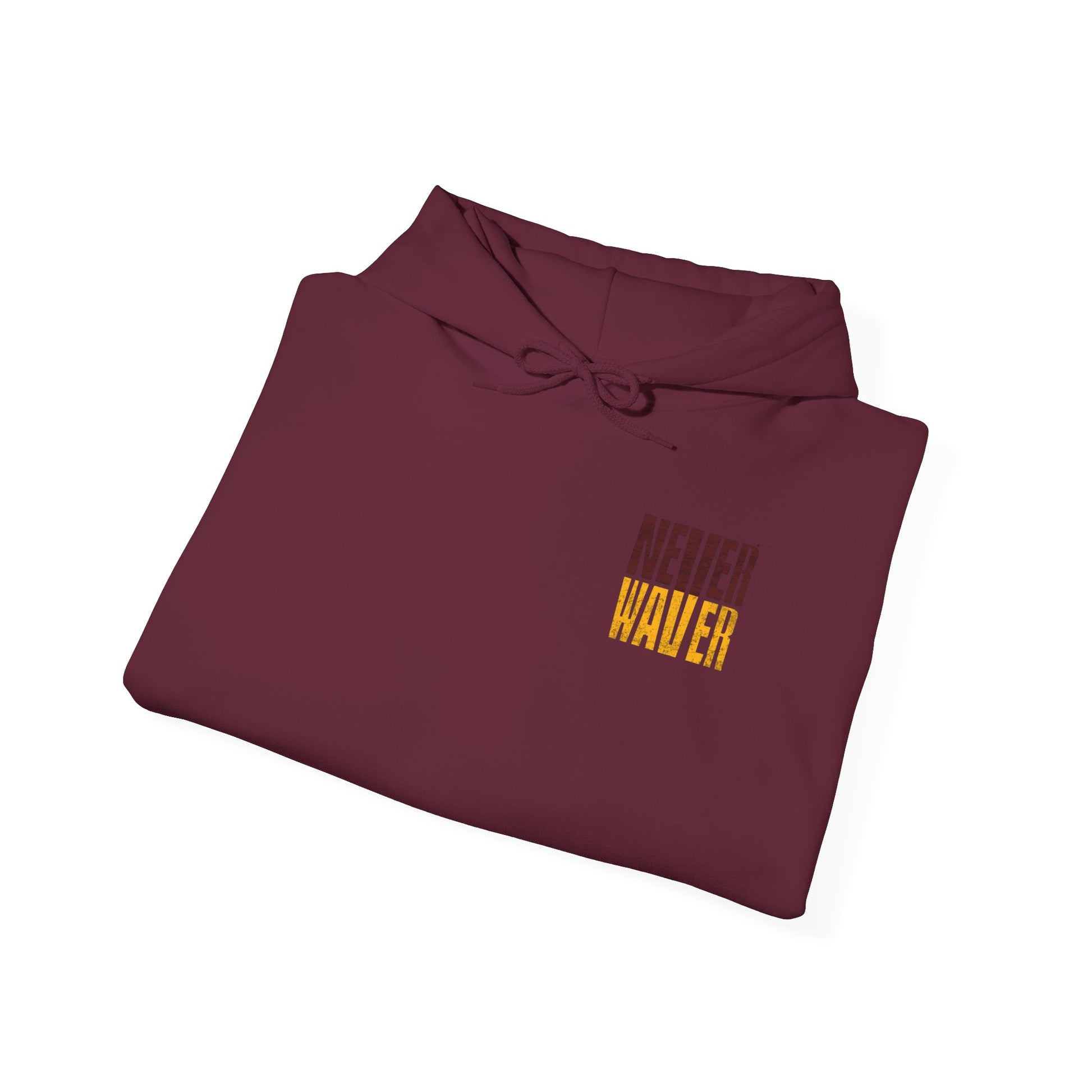 Washington Fans Never Waver Hooded Sweatshirt - Never Waver