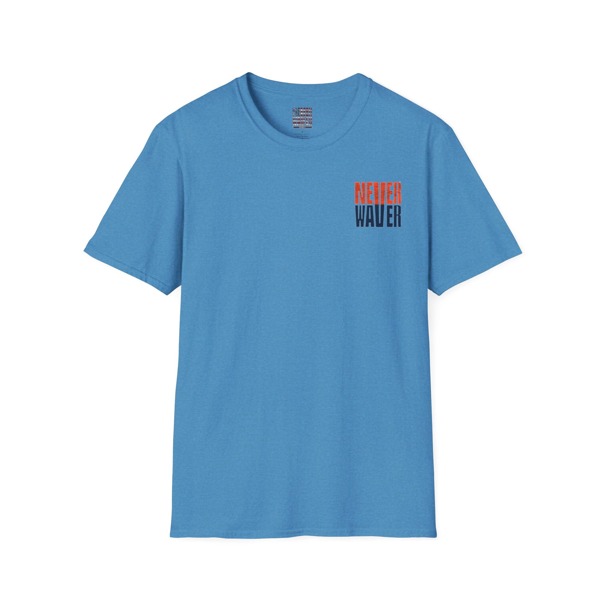 Denver Fans Never Waver Unisex Softstyle T-Shirt - Never Waver