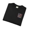 Never Waver Unisex Garment-Dyed T-Shirt - Patriotic Graphic Tee - Never Waver