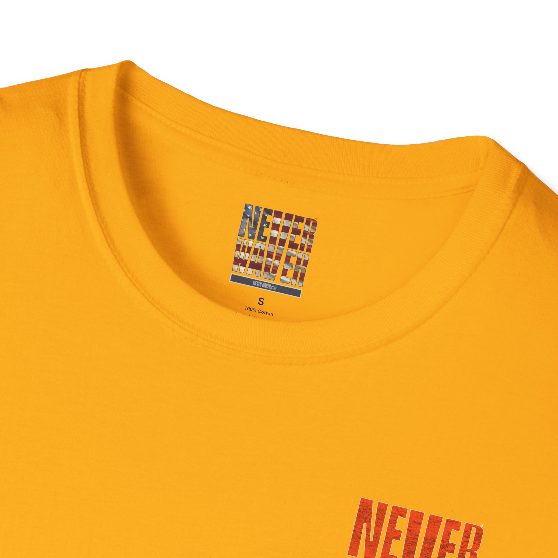 Denver Fans Never Waver Unisex Softstyle T-Shirt - Never Waver