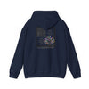 Cancer Awareness Hoodie - Never Waver - Fight, Hope, Strength, Love Tree of Ribbons - Never Waver