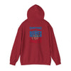 Unisex Heavy Blend™ Hooded Sweatshirt - 'Tennessee Fans Never Waver W Leopard Football' Casual Comfort for Team Fans - Never Waver