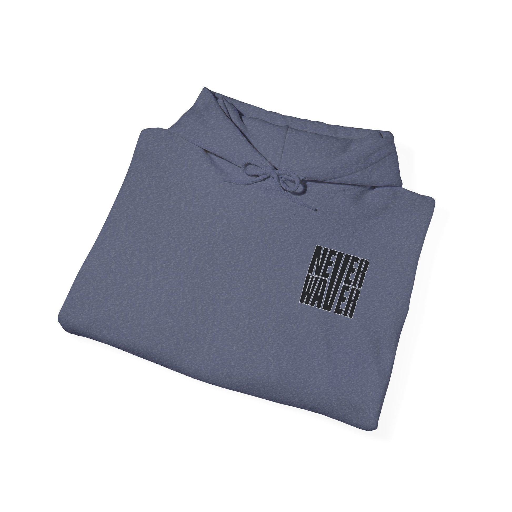 Unisex Heavy Blend™ Hooded Sweatshirt - "Never Waver I'll Bring The Sarcasm" Inspirational Hoodie - Never Waver