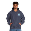 Cozy Unisex Hooded Sweatshirt - "Never Waver" Motivational Design - Never Waver