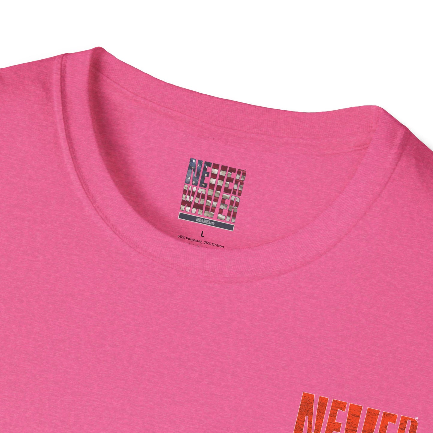 Denver Fans Never Waver Unisex Softstyle T-Shirt - Never Waver