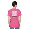 Never Waver” Jesus a bold, eye-catching design that reflects a steadfast faith and confidence in Christ.  Unisex Soft style T-Shirt