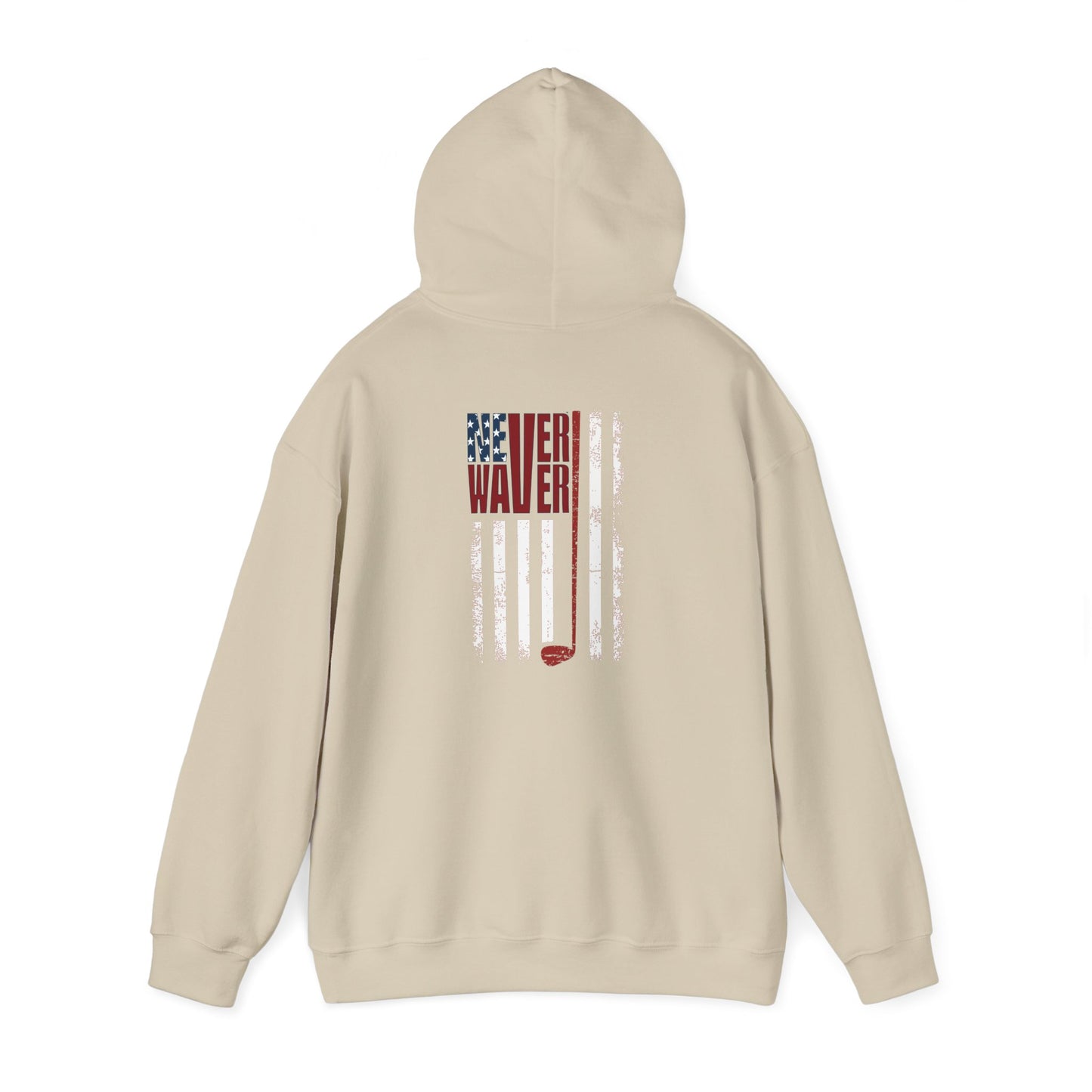 Never Waver Golf Hoodie - Unisex Heavy Blend™ Sweatshirt - Never Waver