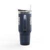 Never Waver Best Buckin' Dad Ever  Insulated Travel Mug - Never Waver